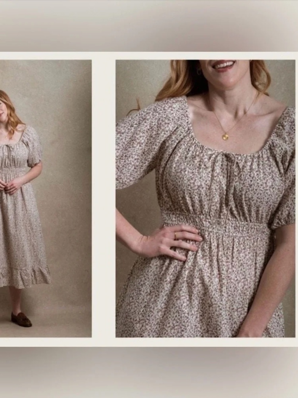 ISO Neuflora Spring Hill Rose Floral Dress Size Small